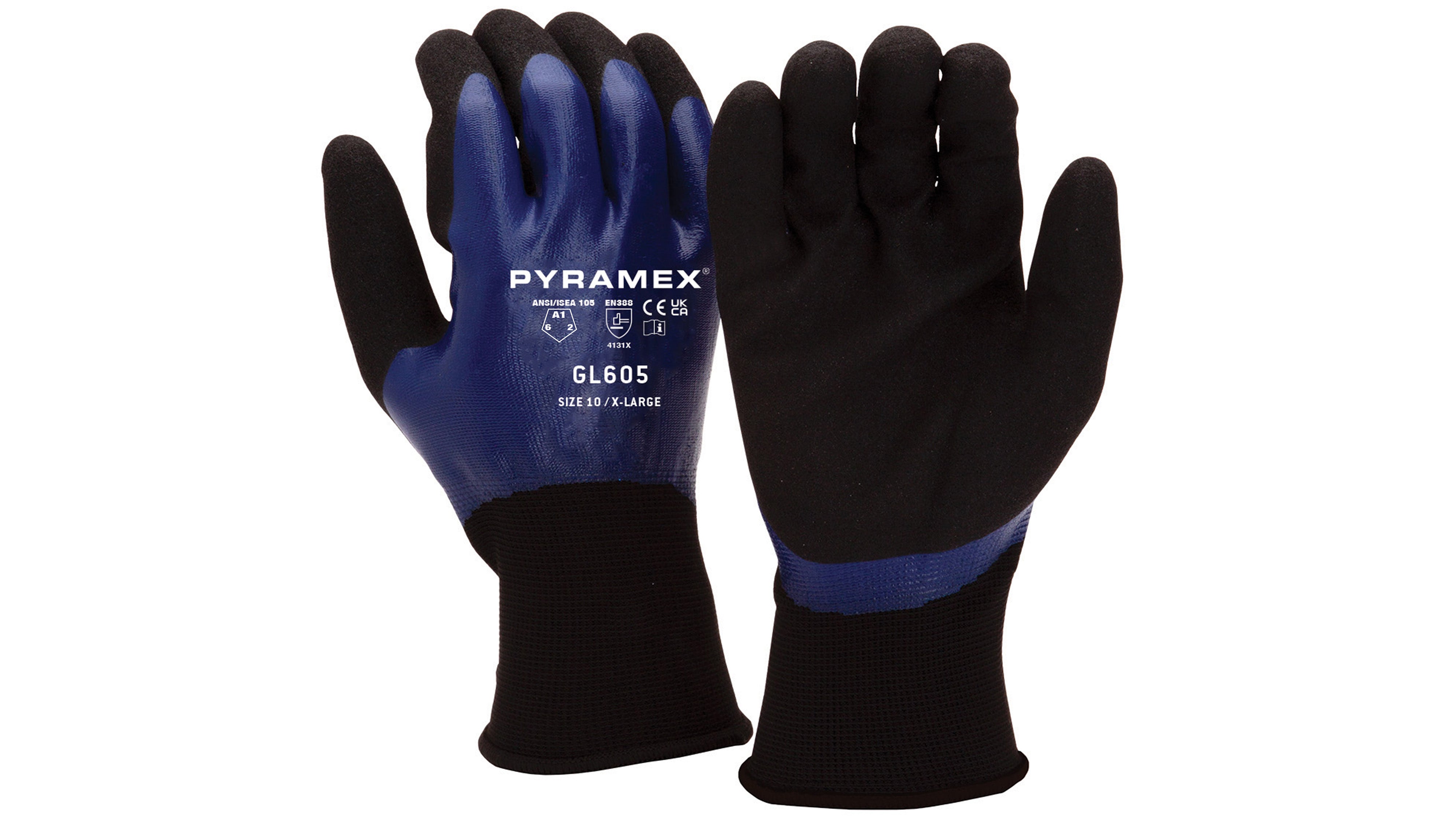 Pyramex® GL621C Micro-Foam Nitrile A5 Cut Glove - Large