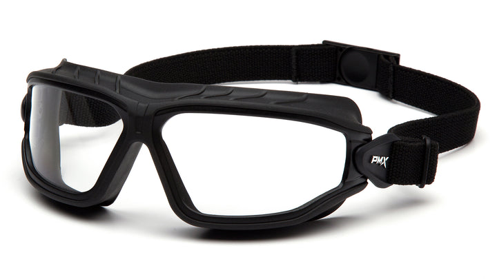 Pyramex Safety - Torser - Black strap/clear H2MAX anti-fog lens - Anti-Fog Lens