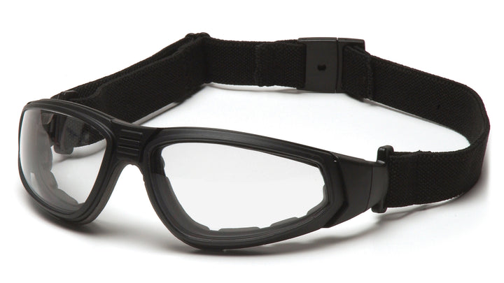 Pyramex Safety - XSG - Black Frame/Clear Anti-Fog Lens - Anti-Fog Lens