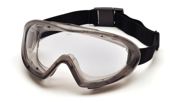 Pyramex Safety - Capstone - Direct/Indirect-Gray Frame/Clear Anti-Fog Lens - Anti-Fog Lens