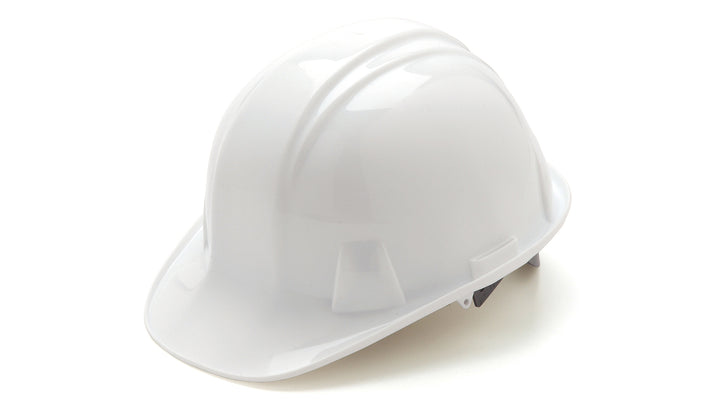 Pyramex Safety - SL Series Hard Hat - White-Standard Shell 4 Pt - Snap Lock Suspension - Hard Hats