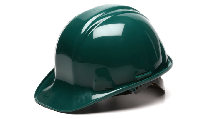 Pyramex Safety - SL Series Hard Hat - Green-Standard Shell 4 Pt - Snap Lock Suspension - Hard Hats