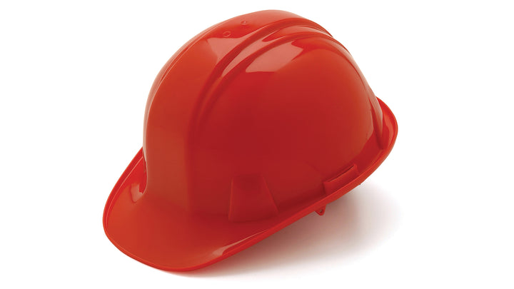 Pyramex Safety - SL Series Hard Hat - Red-Standard Shell 4 Pt Ratchet Suspension - Hard Hats