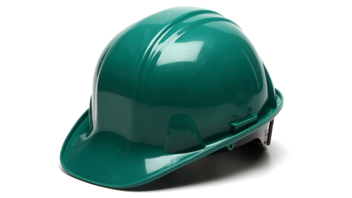 Pyramex Safety - SL Series Hard Hat - Green-Standard Shell 4 Pt Ratchet Suspension - Hard Hats