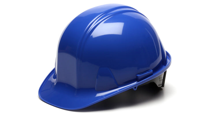 Pyramex Safety - SL Series Hard Hat - Blue -Standard Shell 4 Pt Ratchet Suspension - Hard Hats