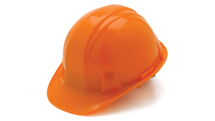 Pyramex Safety - SL Series Hard Hat - Orange-Standard Shell 4 Pt - Snap Lock Suspension - Hard Hats