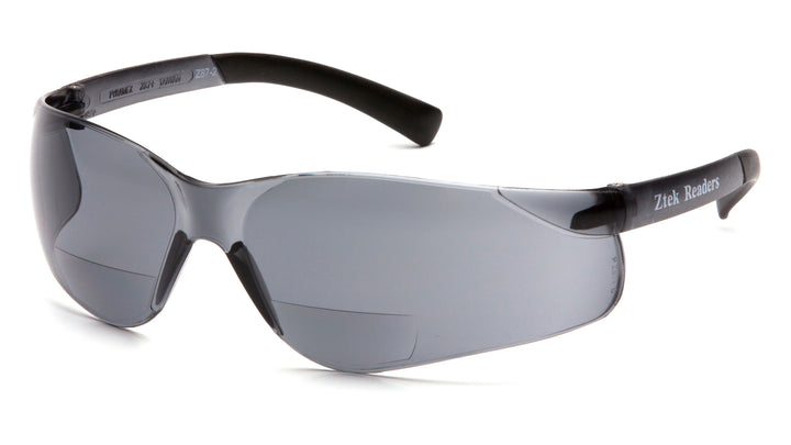 Pyramex Safety - Ztek Readers - Gray Frame/Gray + 1.5 Lens - Bifocals