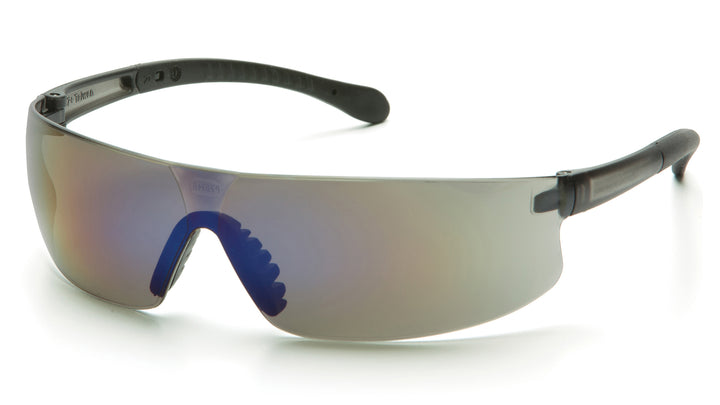 Pyramex Safety - Provoq - Blue Mirror Frame/Blue Mirror Lens - Mirror Lens