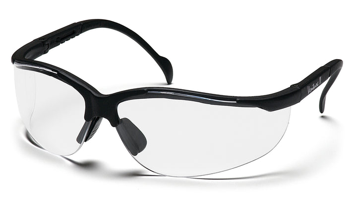 Pyramex Safety - Venture II - Black Frame/Clear Lens - Clear Lens